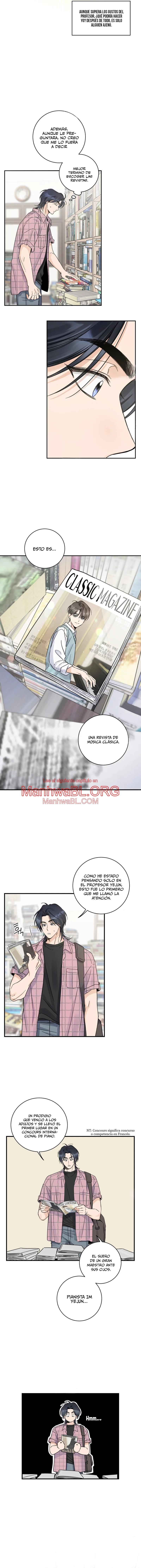 El punto que rozan mis dedos - Capítulo 6 manhwa