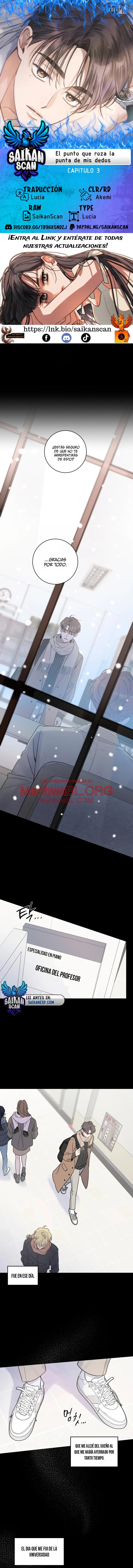 El punto que rozan mis dedos - Capítulo 3 manhwa