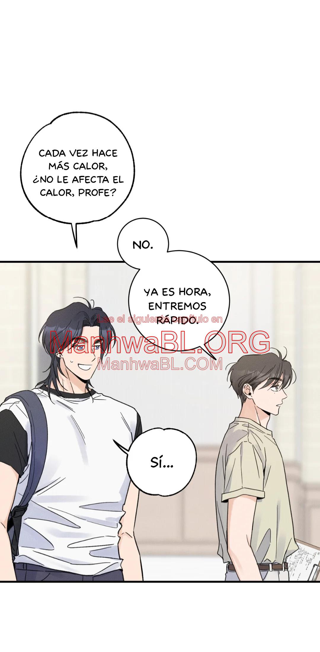 El punto que rozan mis dedos - Capítulo 5 manhwa