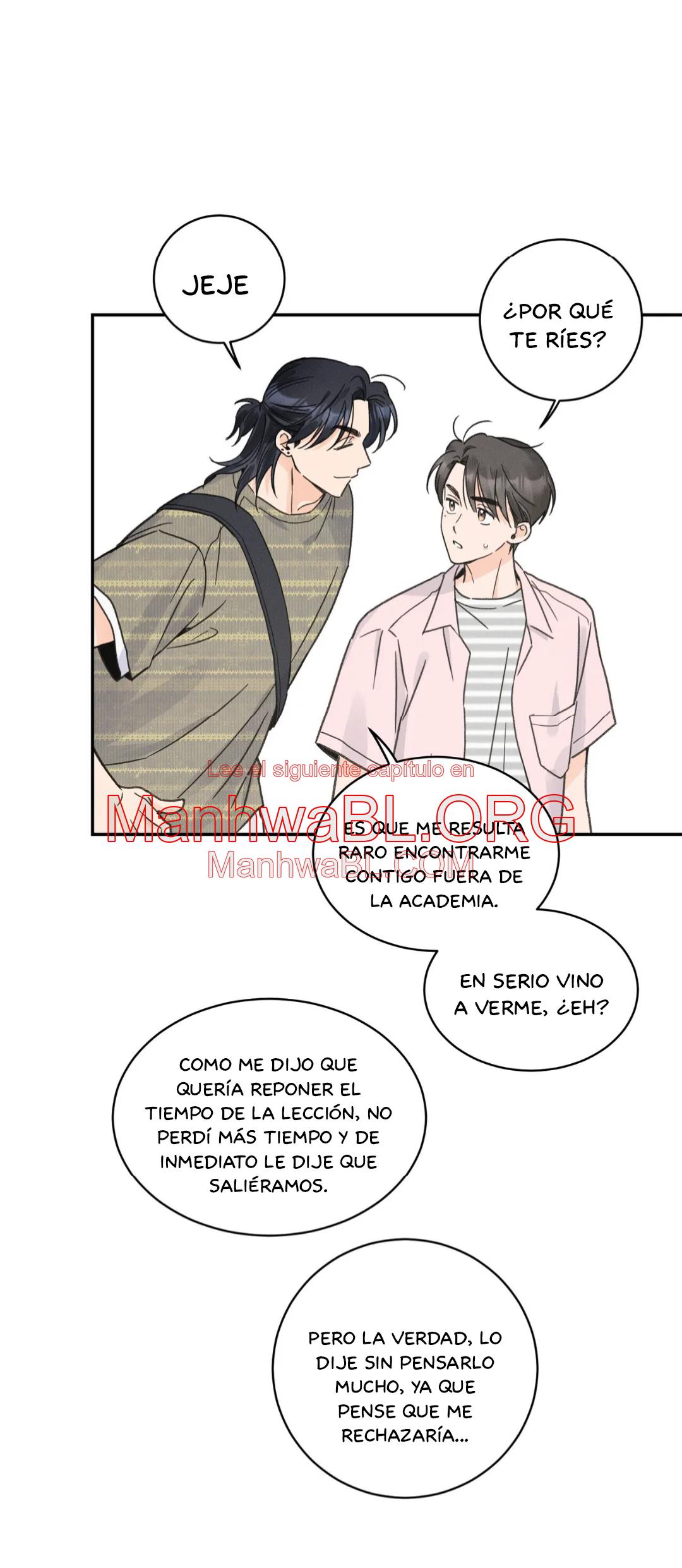 El punto que rozan mis dedos - Capítulo 12 manhwa