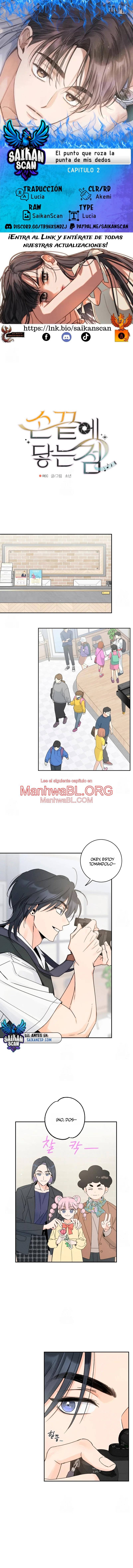 El punto que rozan mis dedos - Capítulo 2 manhwa
