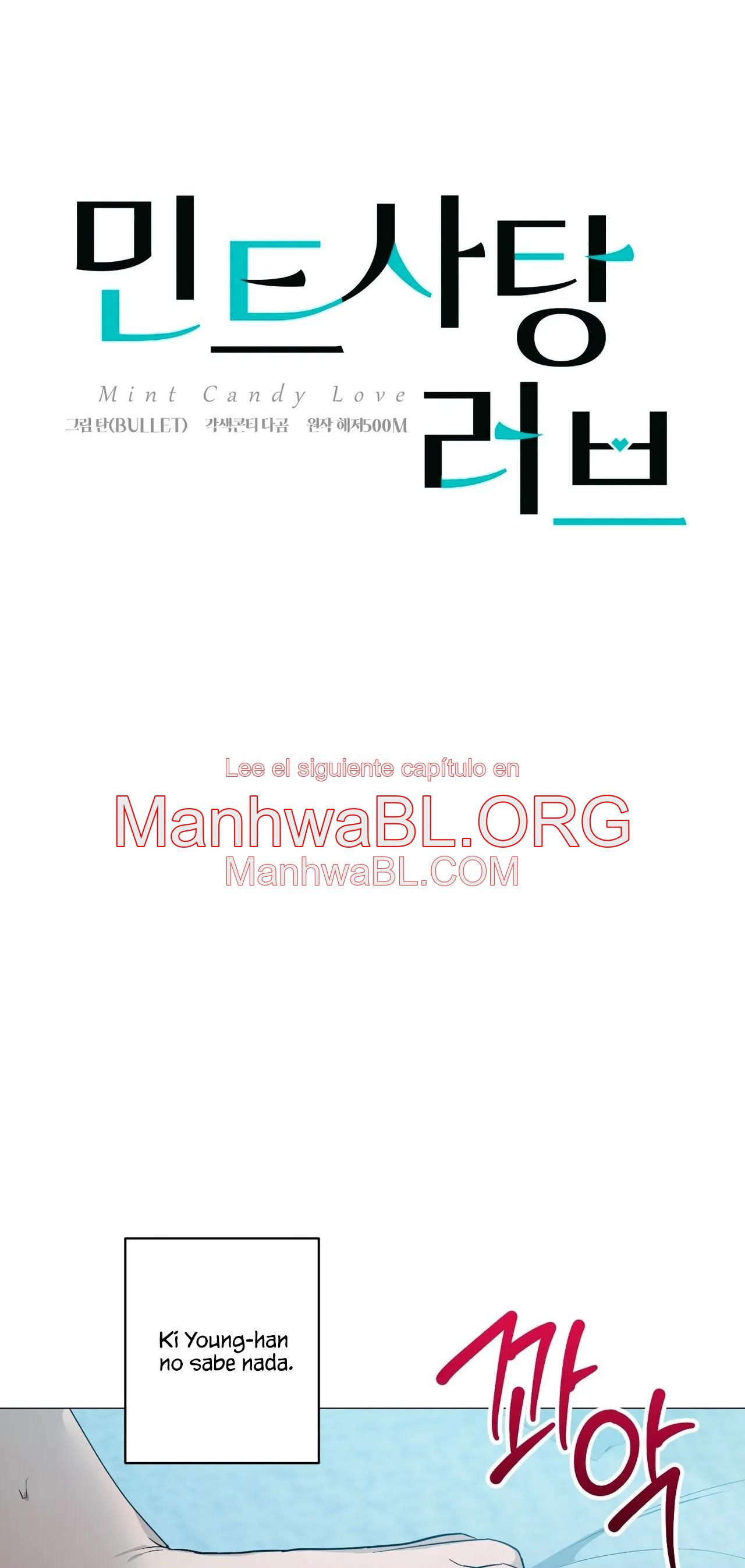 Amor de caramelo menta - Capítulo 26 manhwa