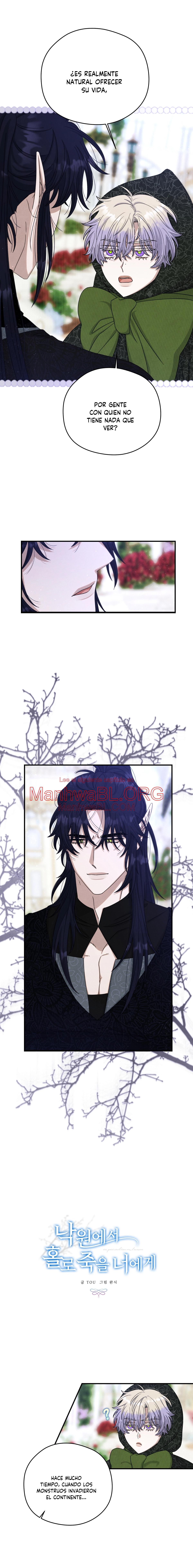 A ti que morirás solo en el paraíso. - Capítulo 4 manhwa