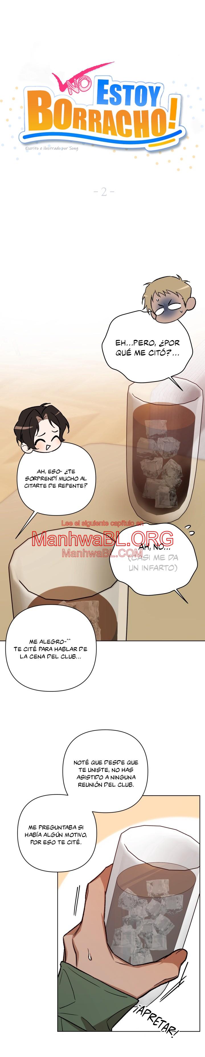 ¡No estoy borracho! - Capítulo 2 manhwa