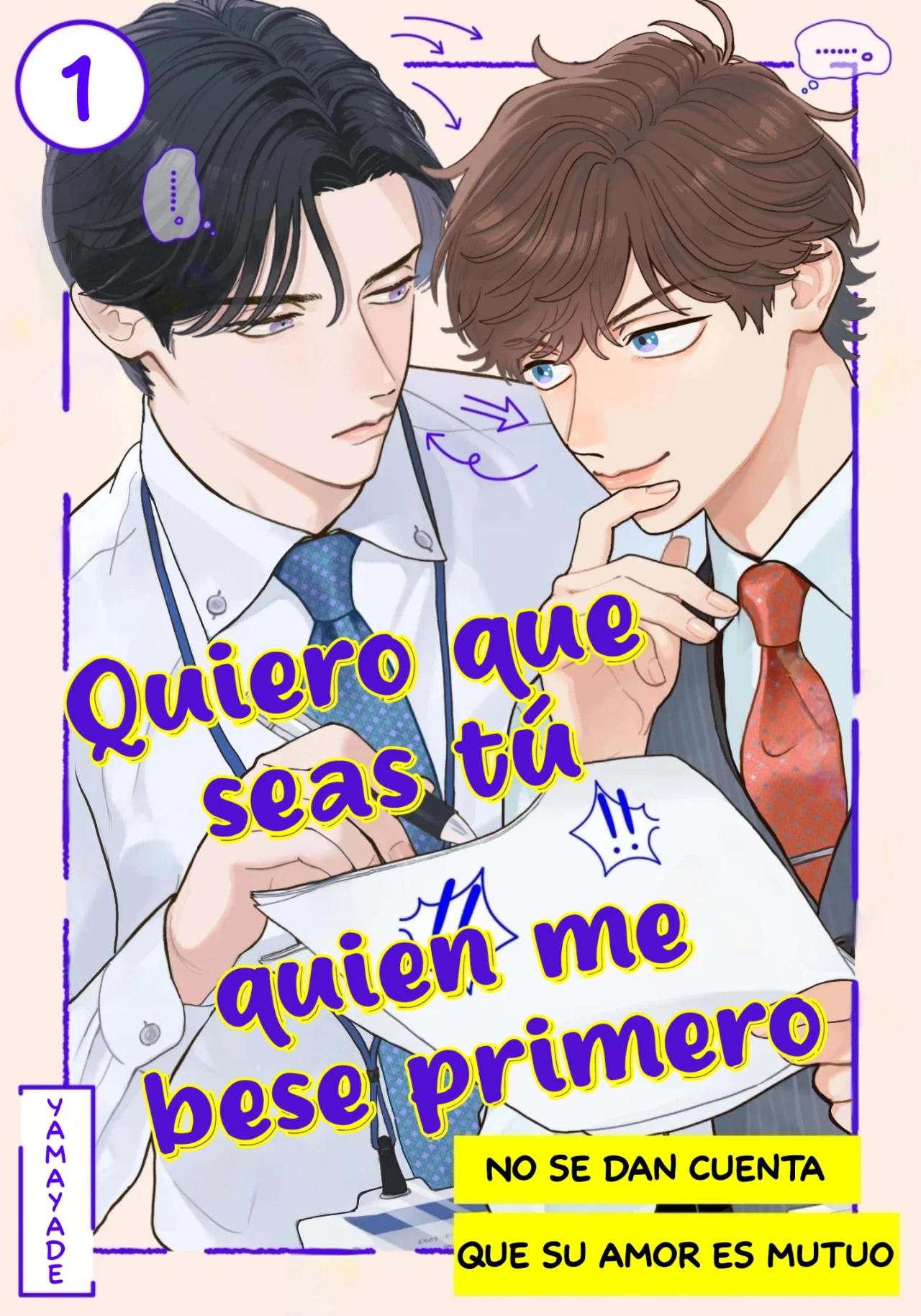 Quiero que seas tú quien me bese primero - Capítulo 1 manhwa