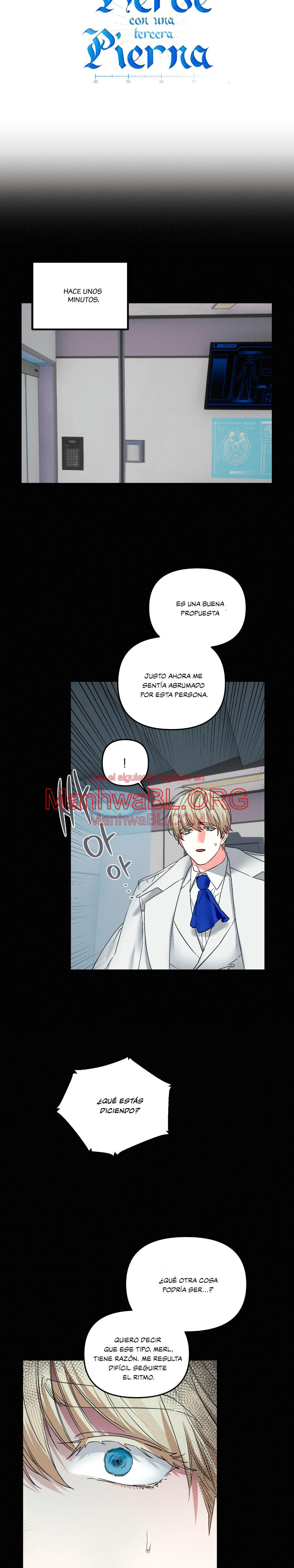 Un héroe con una tercera pierna - Capítulo 10 manhwa
