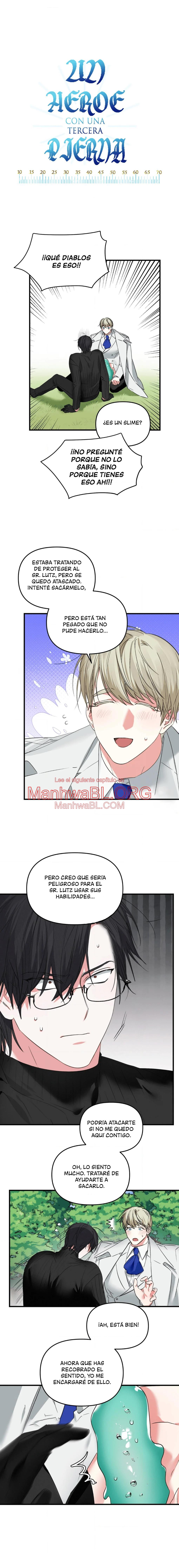 Un héroe con una tercera pierna - Capítulo 16 manhwa