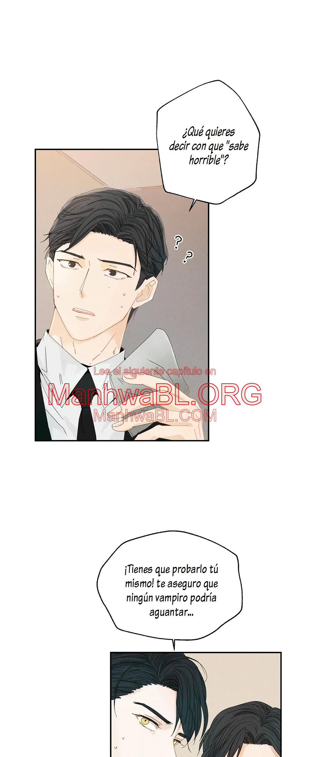 ¿Es por mi sangre? - Capítulo 3 manhwa