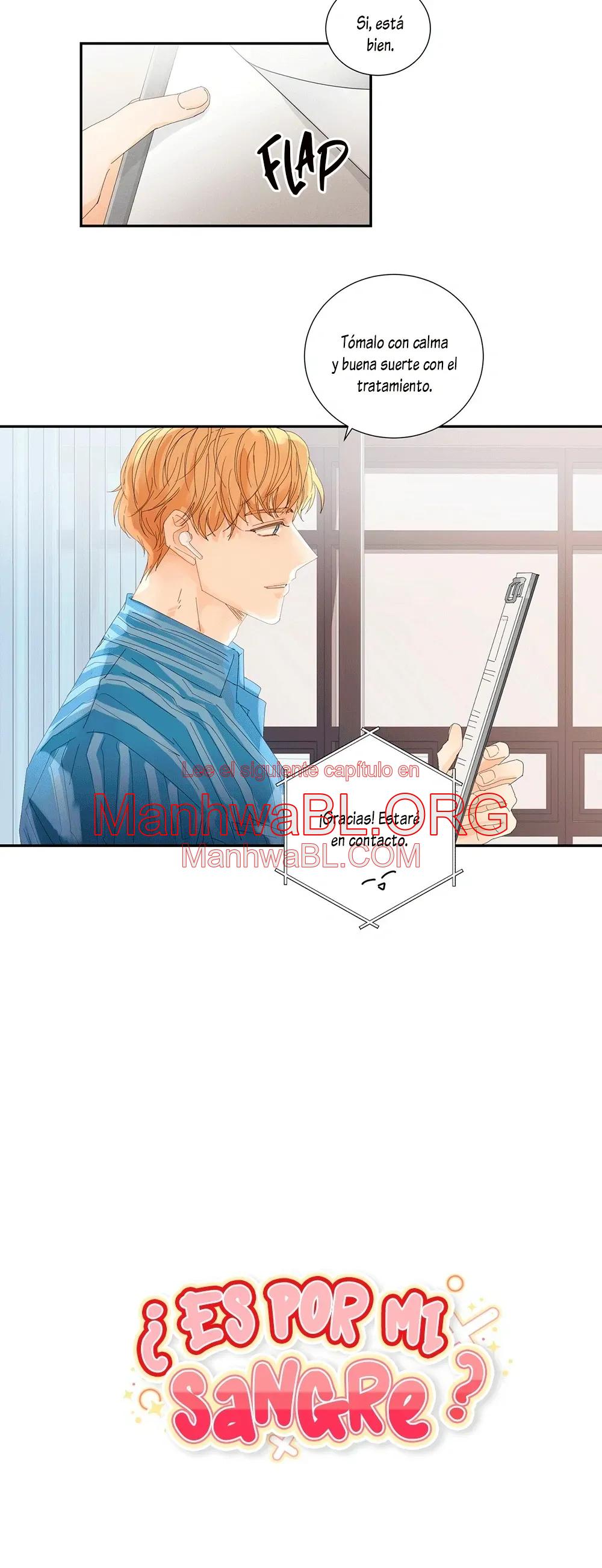 ¿Es por mi sangre? - Capítulo 3 manhwa