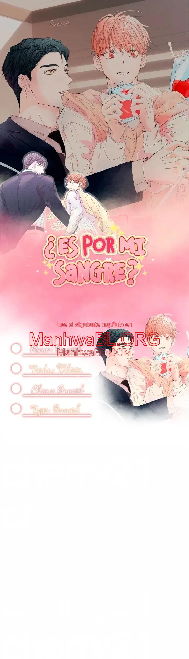 ¿Es por mi sangre? - Capítulo 6 manhwa