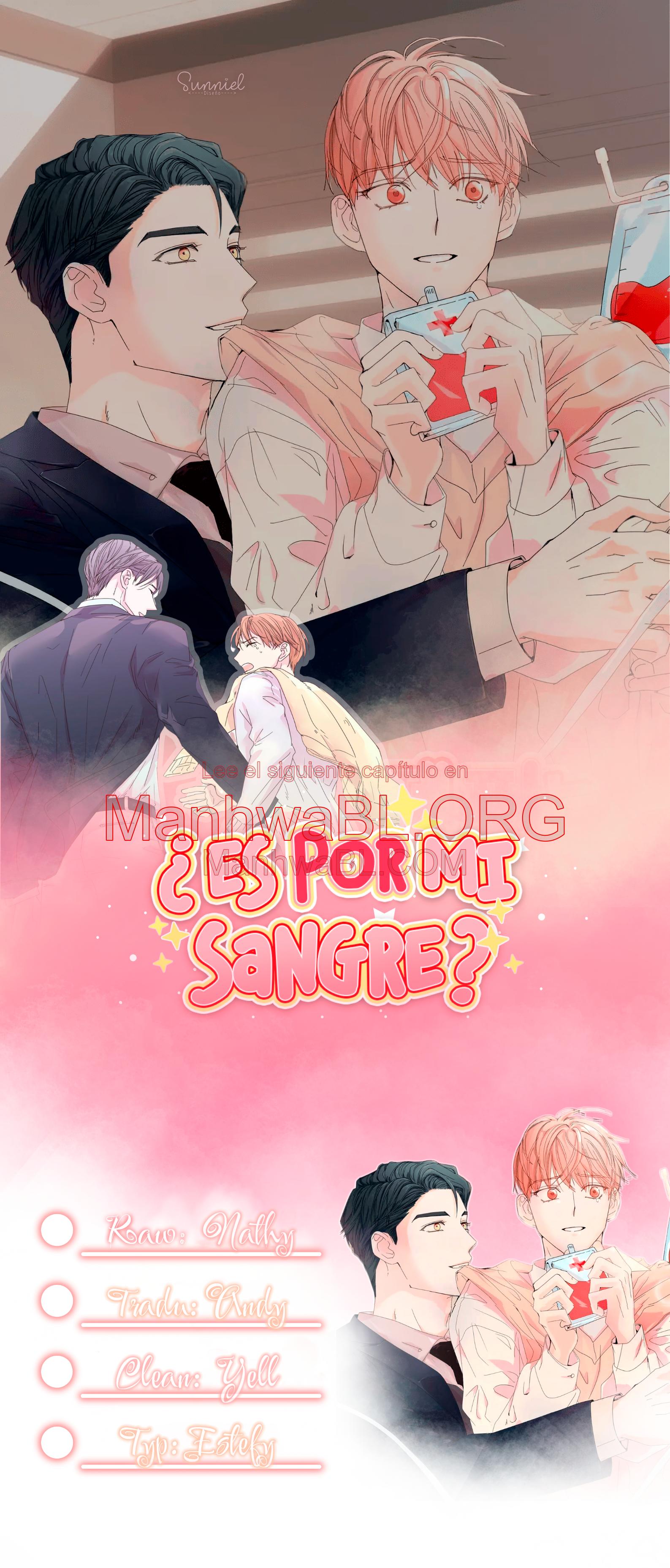 ¿Es por mi sangre? - Capítulo 12 manhwa