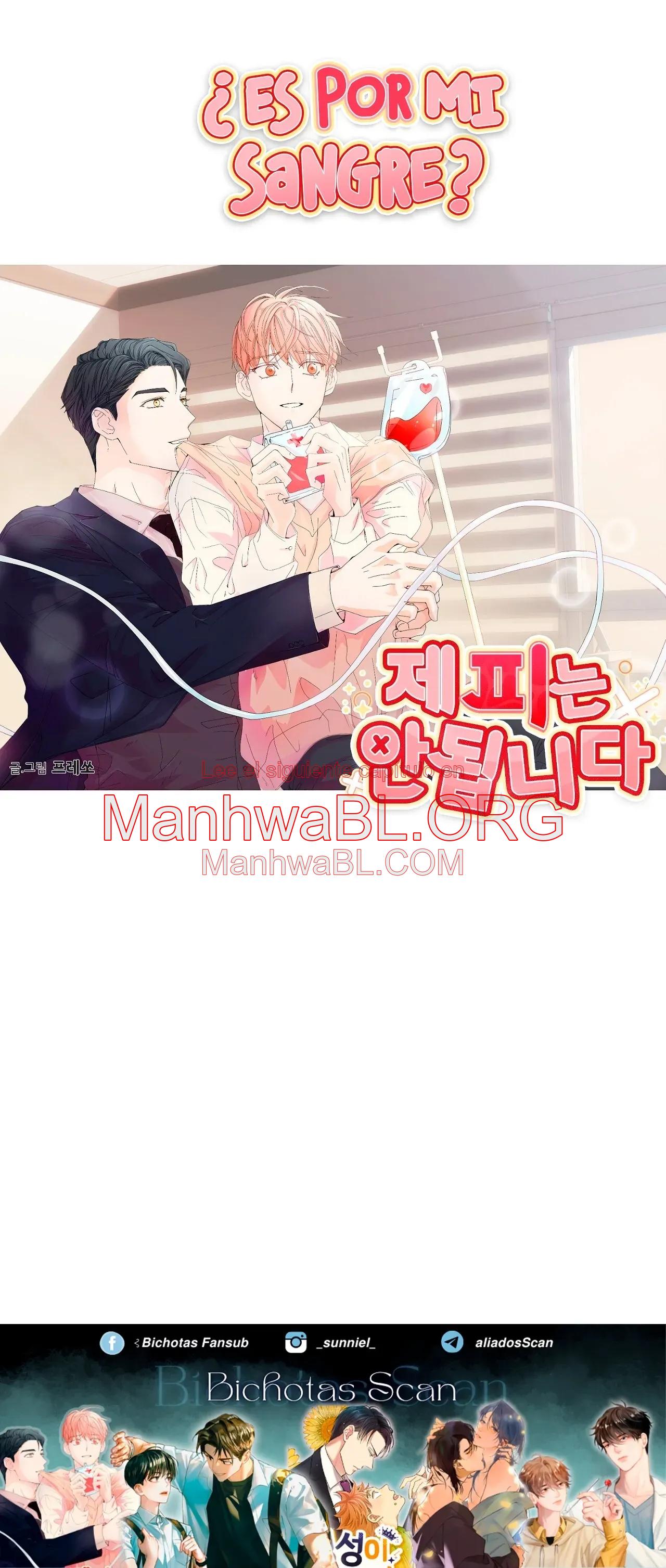 ¿Es por mi sangre? - Capítulo 0.5 manhwa