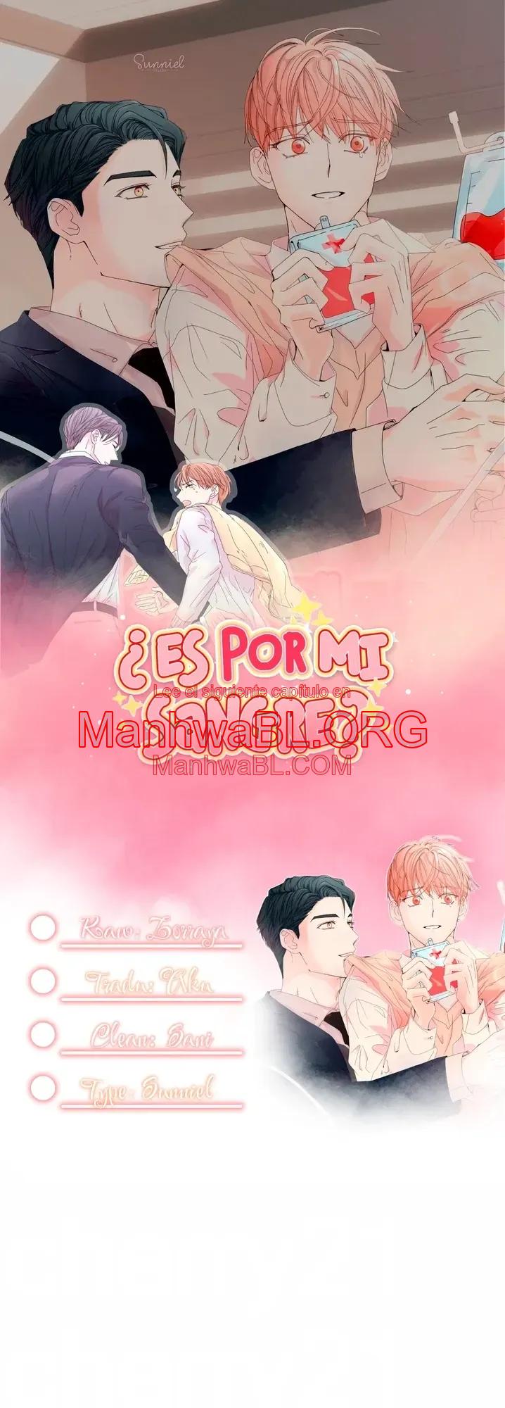 ¿Es por mi sangre? - Capítulo 9 manhwa
