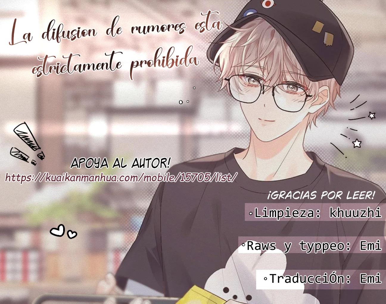 La Difusión De Rumores Esta Estrictamente Prohibida - Capítulo 4 manhwa