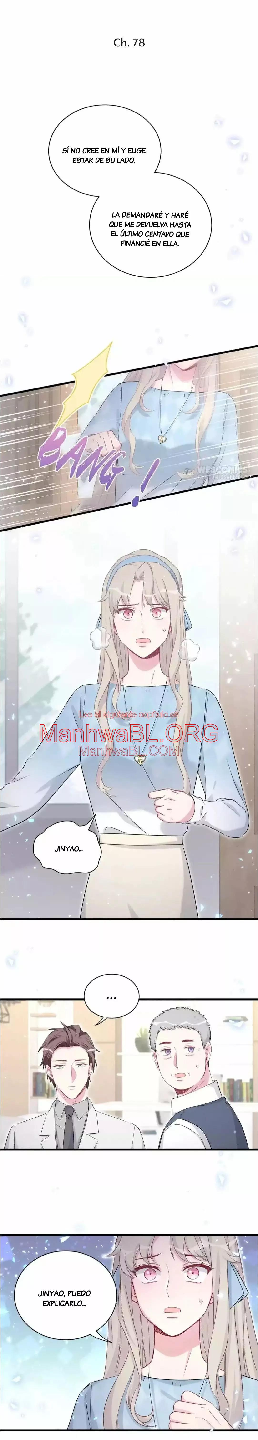 ¿De quién es el bebé? - Capítulo 78 manhwa