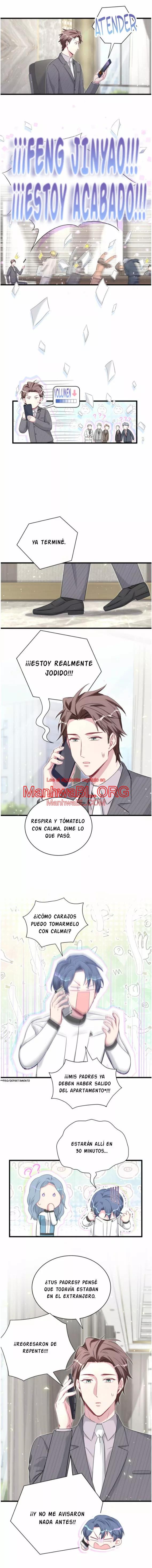 ¿De quién es el bebé? - Capítulo 93 manhwa