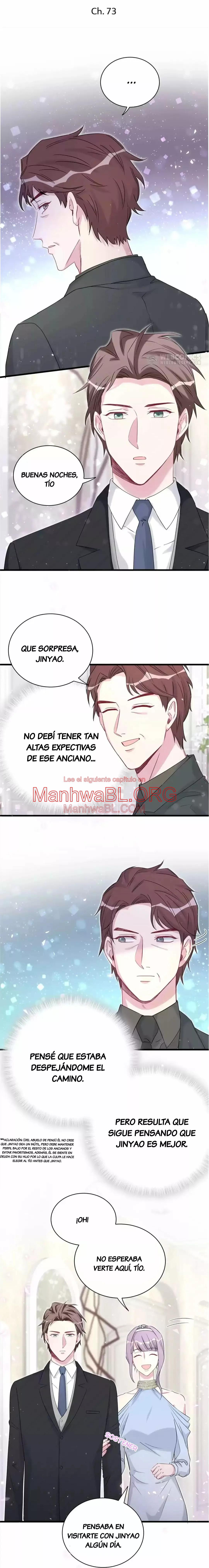 ¿De quién es el bebé? - Capítulo 73 manhwa