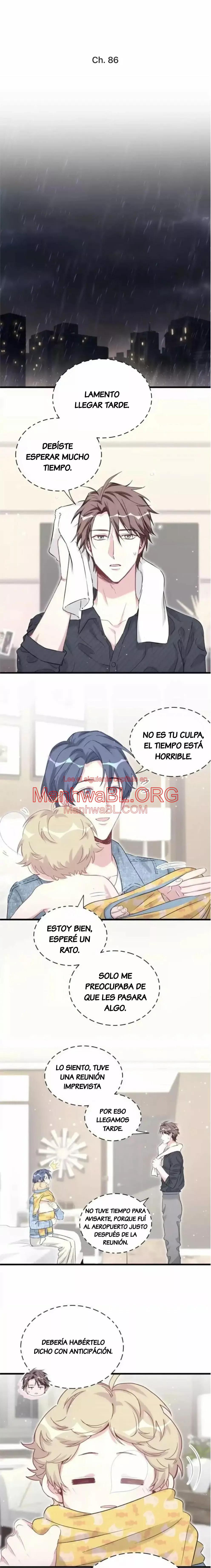 ¿De quién es el bebé? - Capítulo 86 manhwa