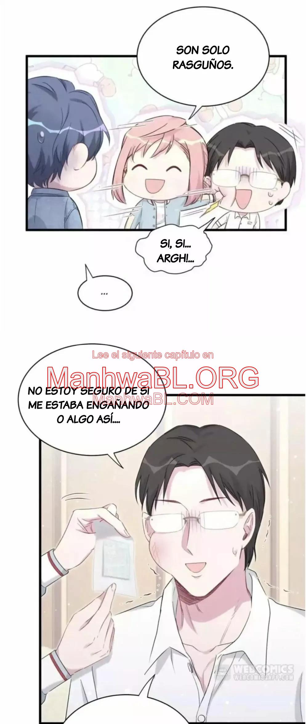 ¿De quién es el bebé? - Capítulo 86 manhwa