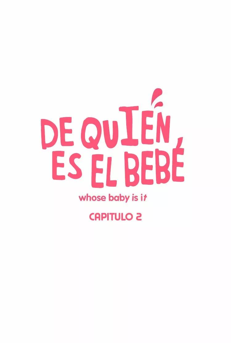 ¿De quién es el bebé? - Capítulo 2 manhwa