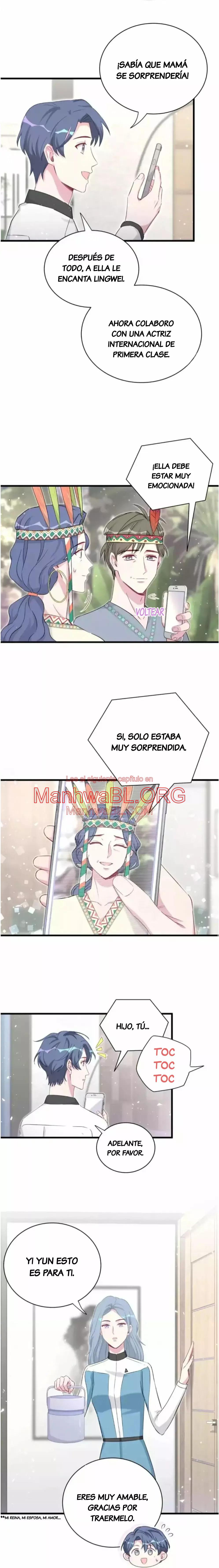 ¿De quién es el bebé? - Capítulo 82 manhwa