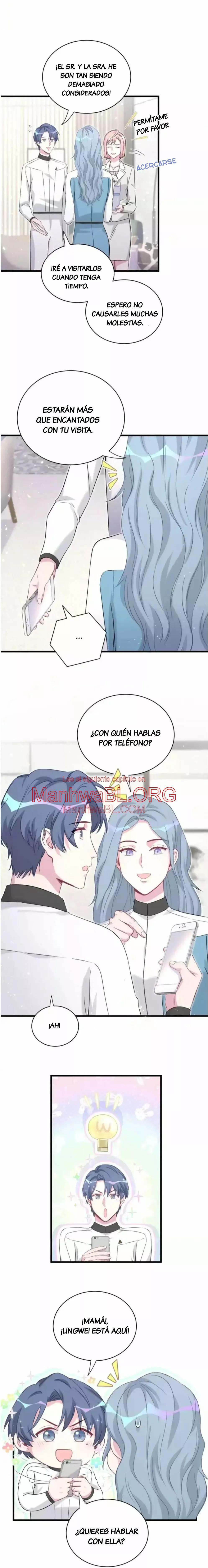 ¿De quién es el bebé? - Capítulo 82 manhwa