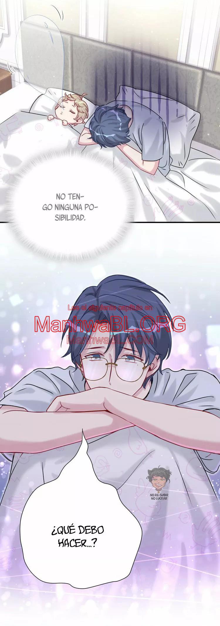 ¿De quién es el bebé? - Capítulo 38 manhwa
