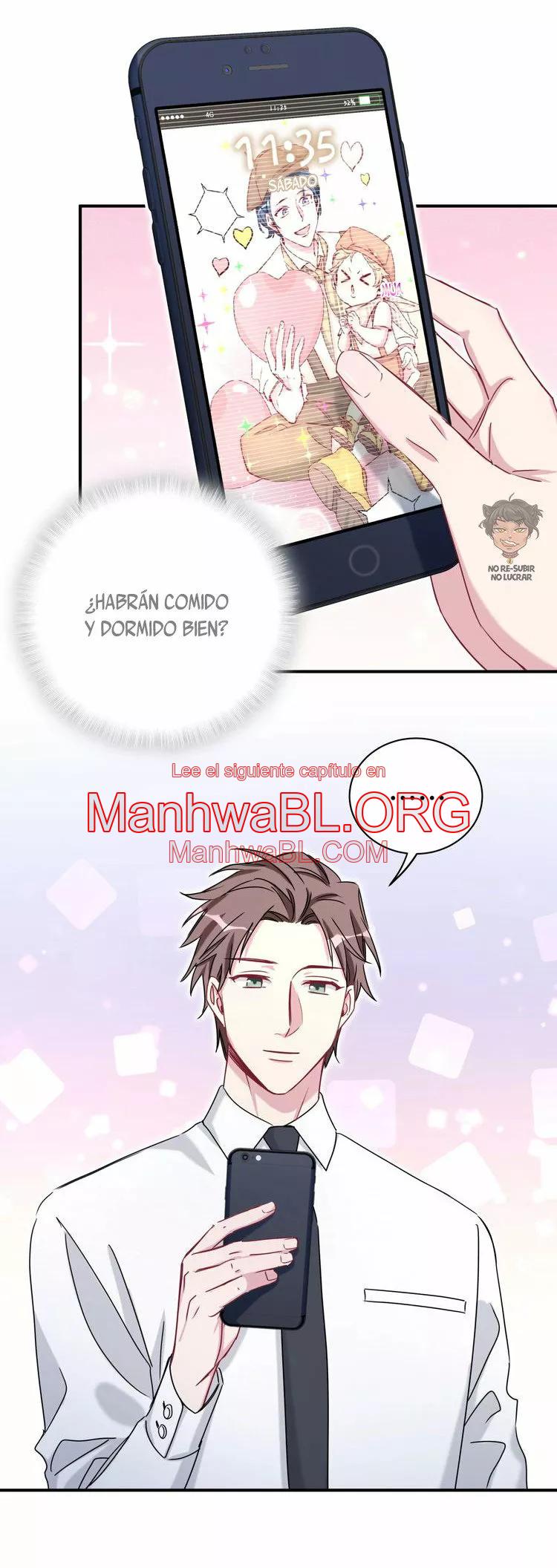¿De quién es el bebé? - Capítulo 38 manhwa
