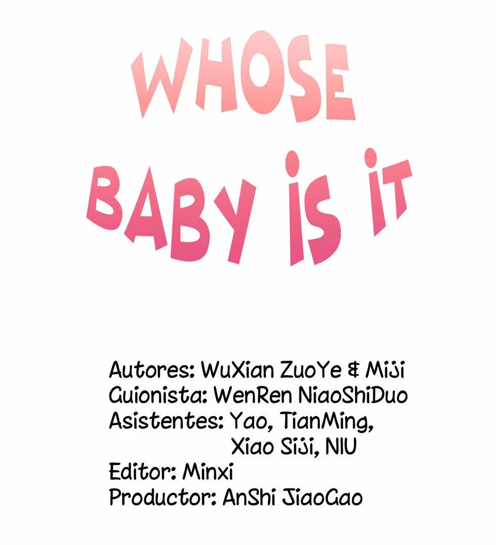¿De quién es el bebé? - Capítulo 38 manhwa