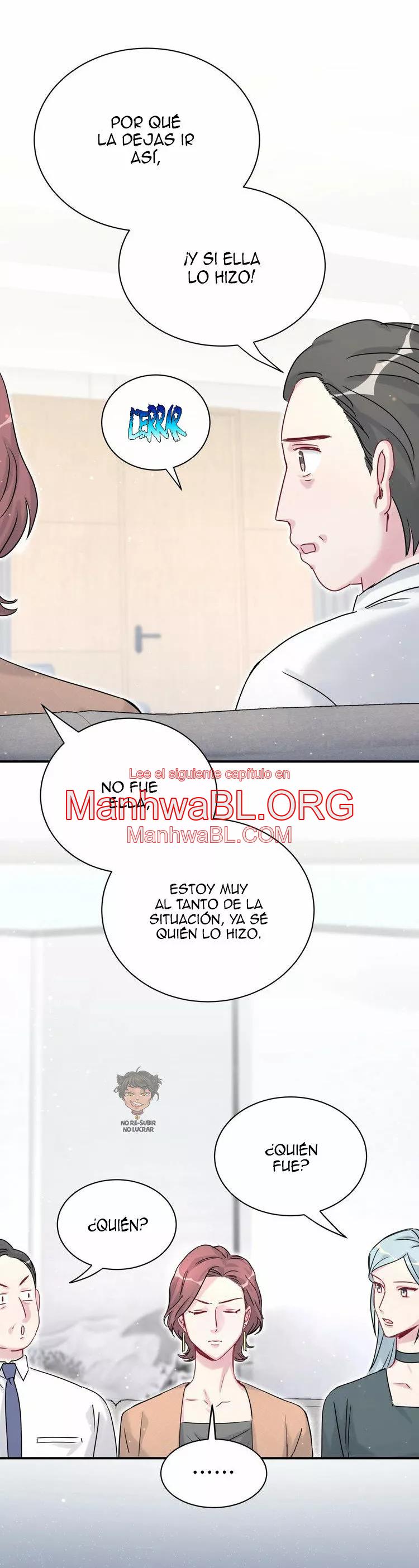 ¿De quién es el bebé? - Capítulo 38 manhwa