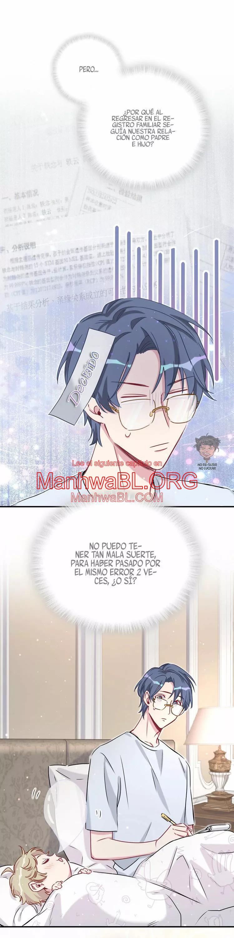 ¿De quién es el bebé? - Capítulo 38 manhwa