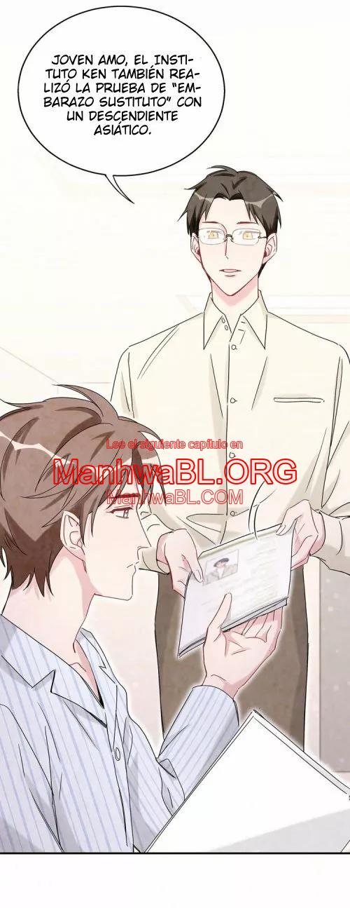 ¿De quién es el bebé? - Capítulo 16 manhwa