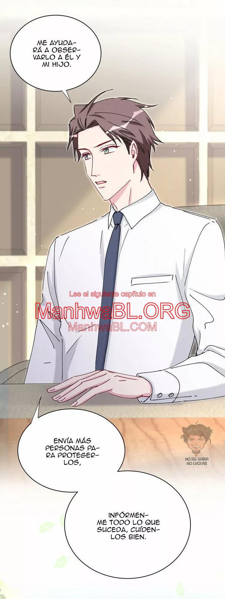 ¿De quién es el bebé? - Capítulo 35 manhwa