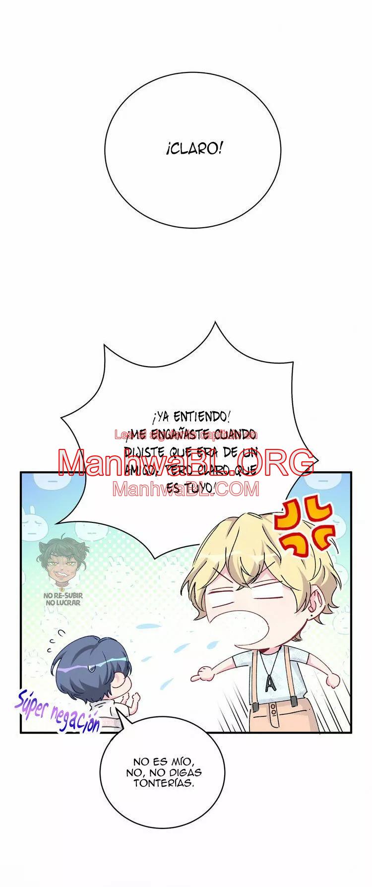 ¿De quién es el bebé? - Capítulo 35 manhwa