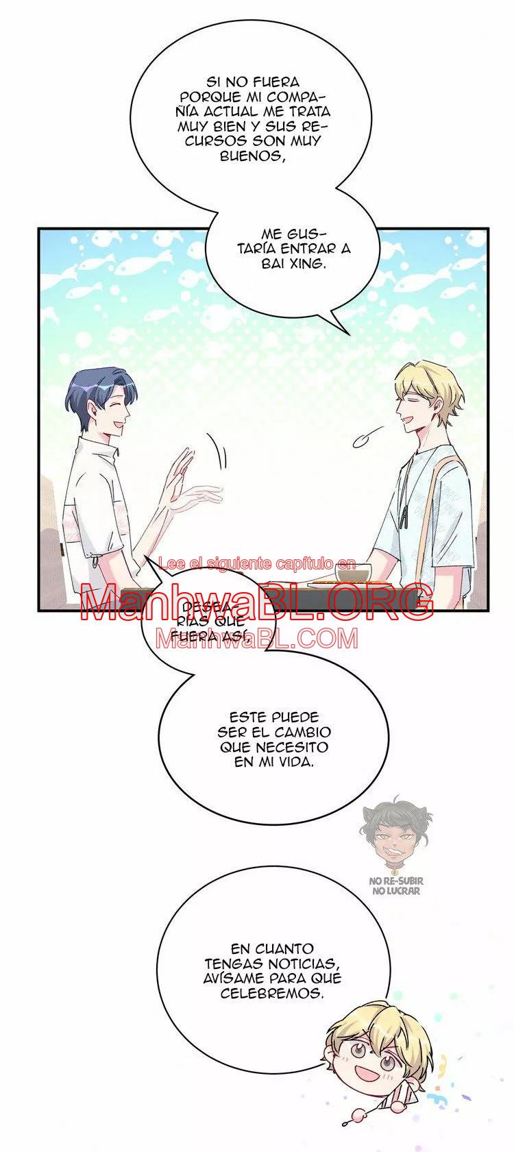 ¿De quién es el bebé? - Capítulo 35 manhwa