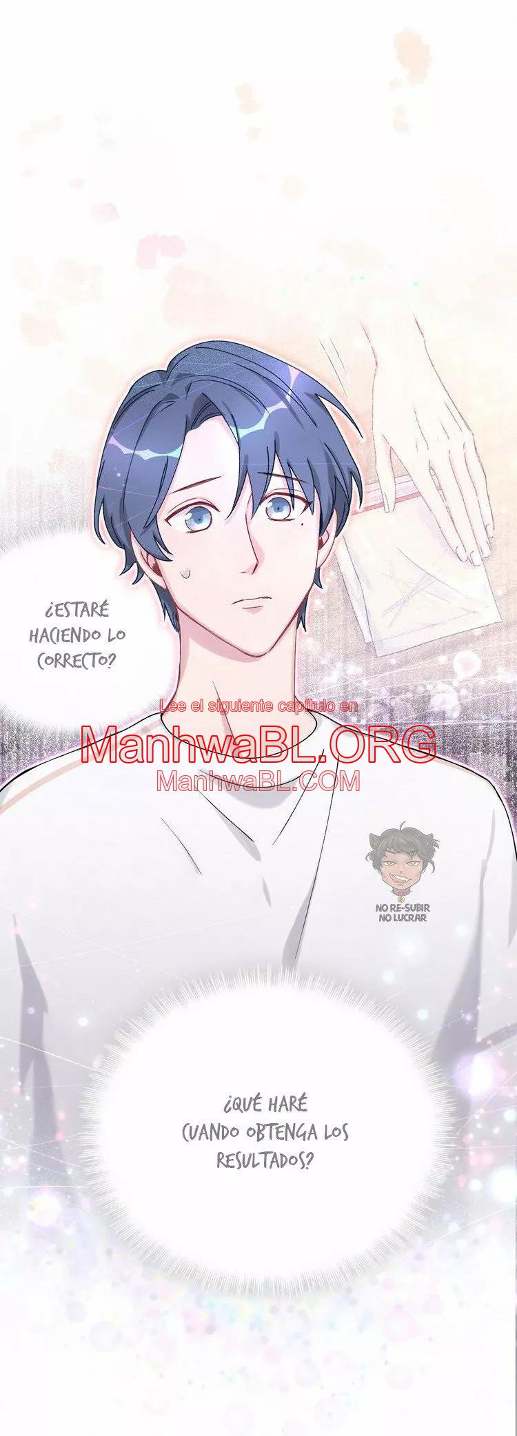 ¿De quién es el bebé? - Capítulo 35 manhwa