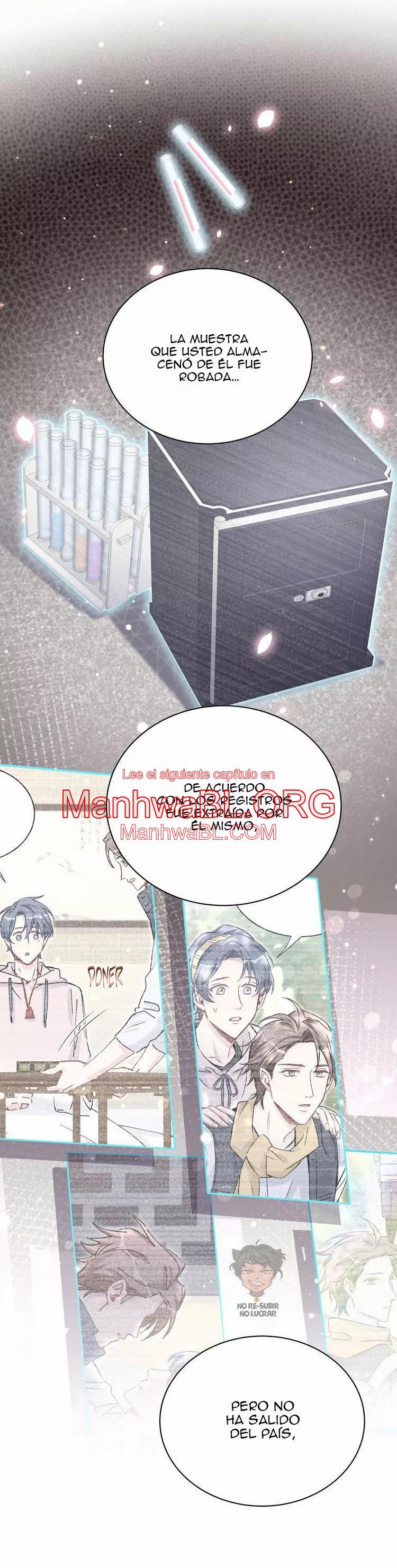 ¿De quién es el bebé? - Capítulo 35 manhwa