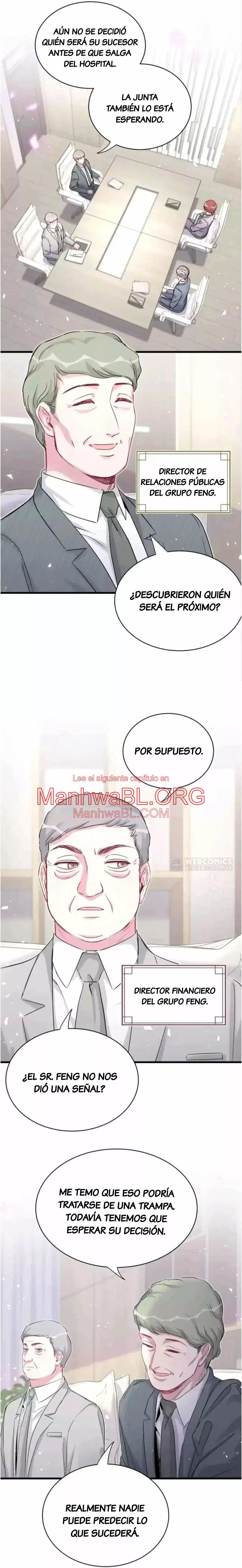 ¿De quién es el bebé? - Capítulo 90 manhwa
