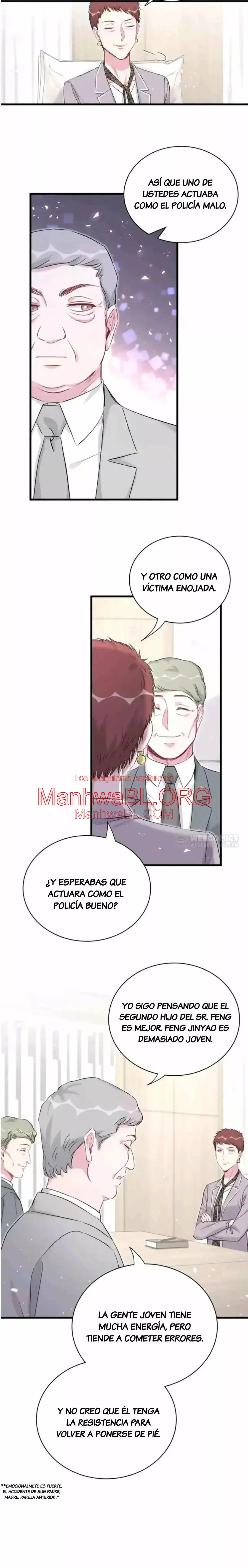 ¿De quién es el bebé? - Capítulo 90 manhwa