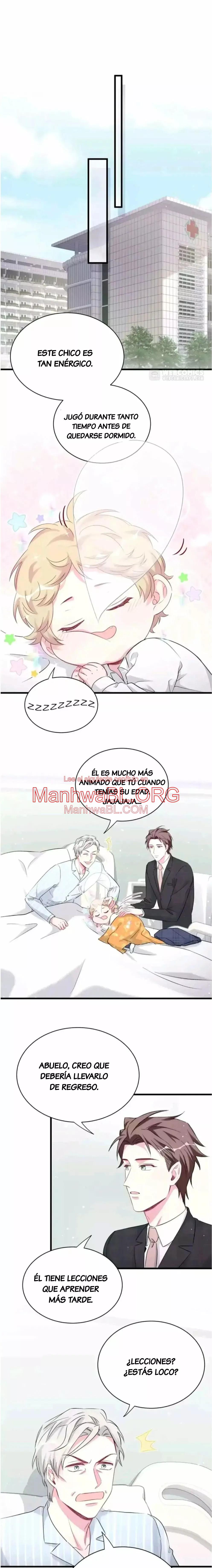 ¿De quién es el bebé? - Capítulo 90 manhwa