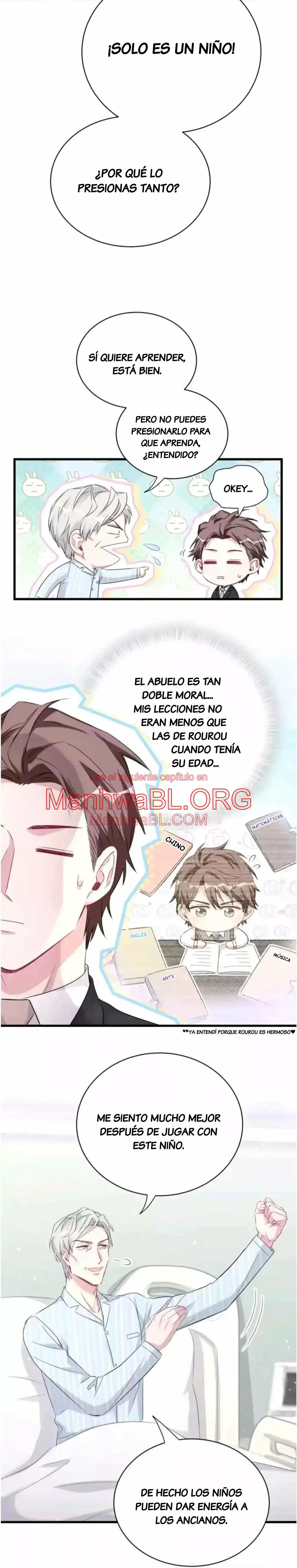 ¿De quién es el bebé? - Capítulo 90 manhwa