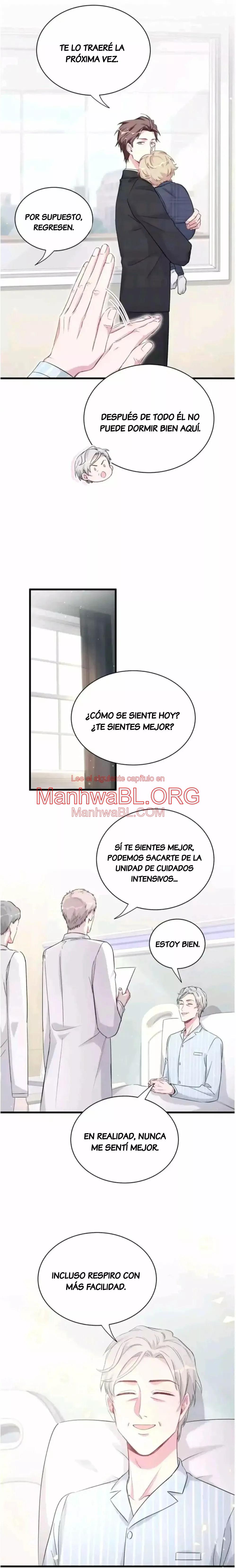 ¿De quién es el bebé? - Capítulo 90 manhwa