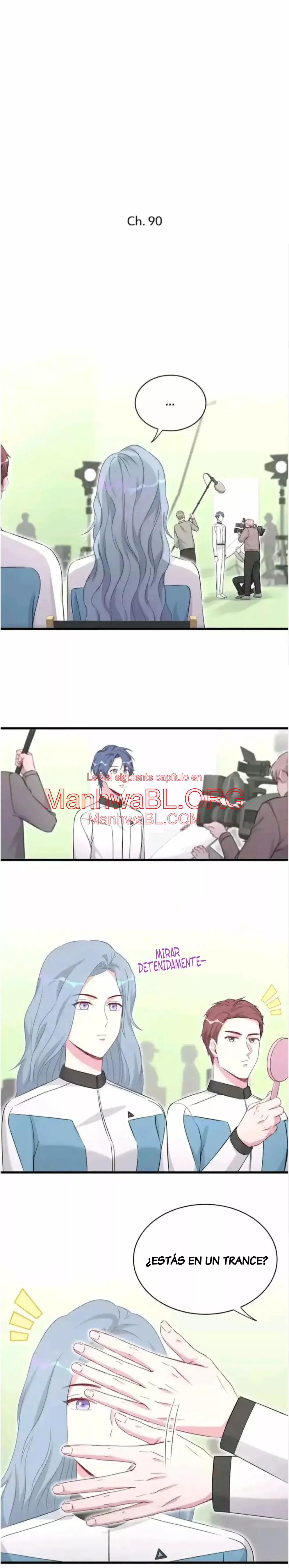 ¿De quién es el bebé? - Capítulo 90 manhwa
