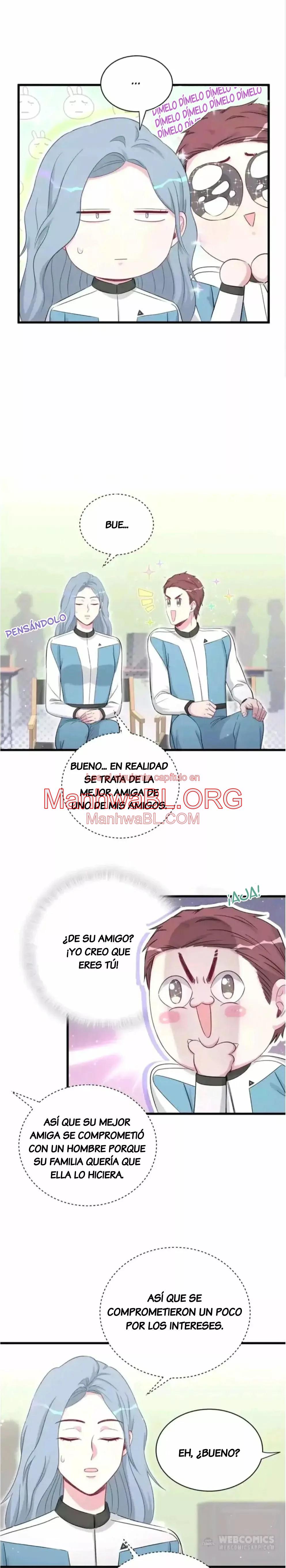 ¿De quién es el bebé? - Capítulo 90 manhwa