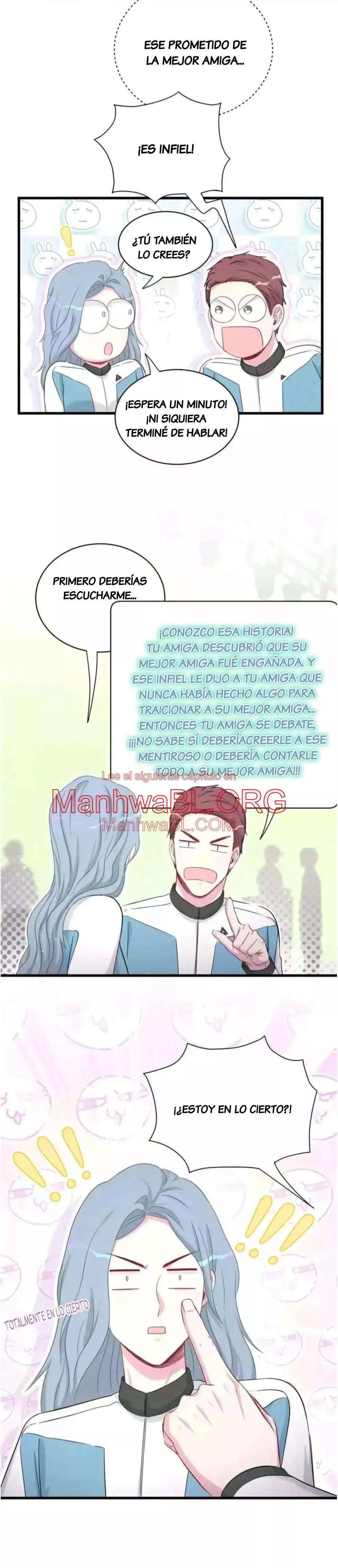 ¿De quién es el bebé? - Capítulo 90 manhwa