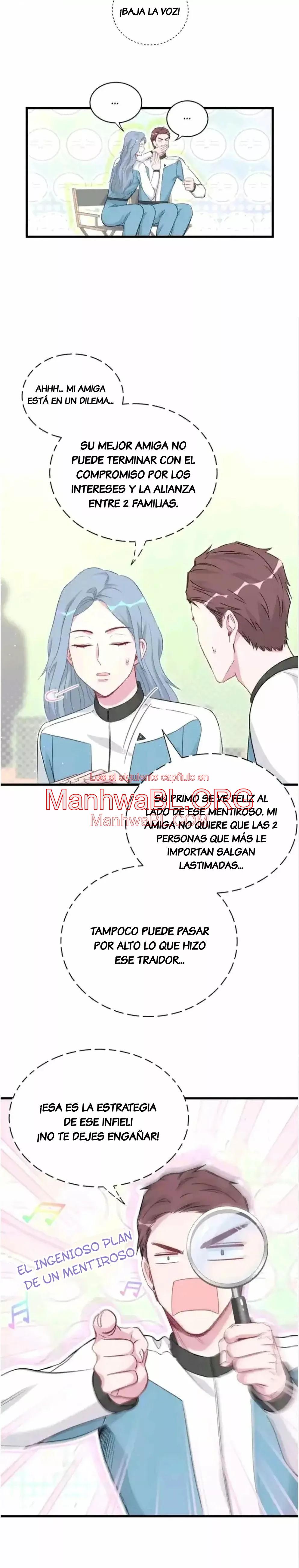 ¿De quién es el bebé? - Capítulo 90 manhwa