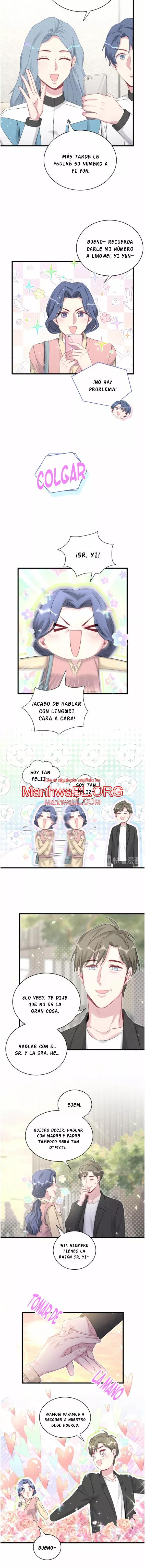 ¿De quién es el bebé? - Capítulo 95 manhwa