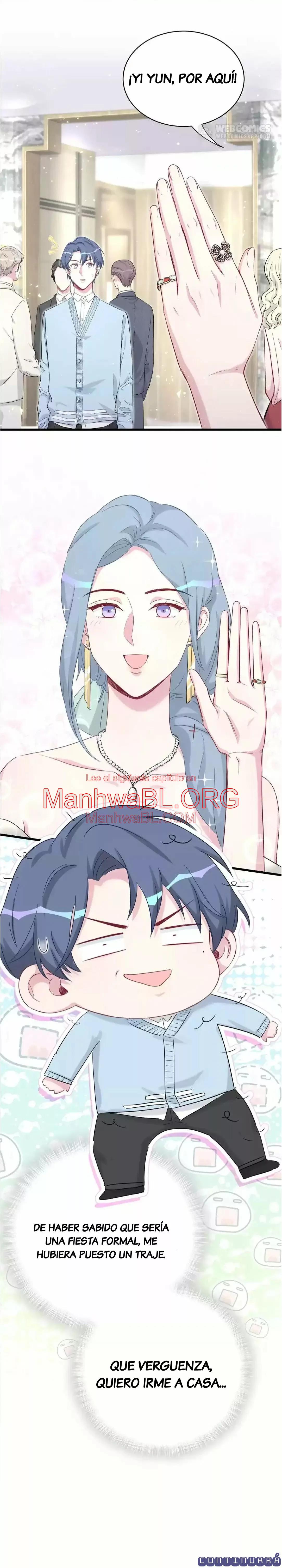 ¿De quién es el bebé? - Capítulo 70 manhwa