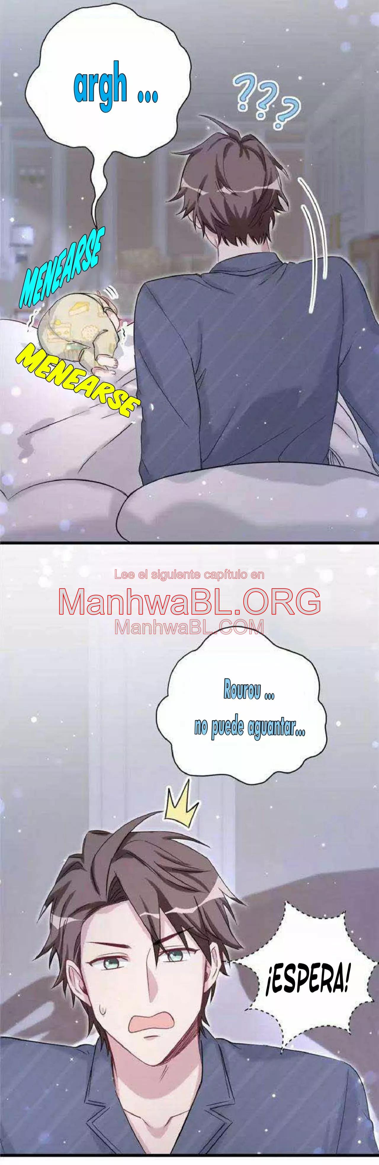 ¿De quién es el bebé? - Capítulo 54 manhwa