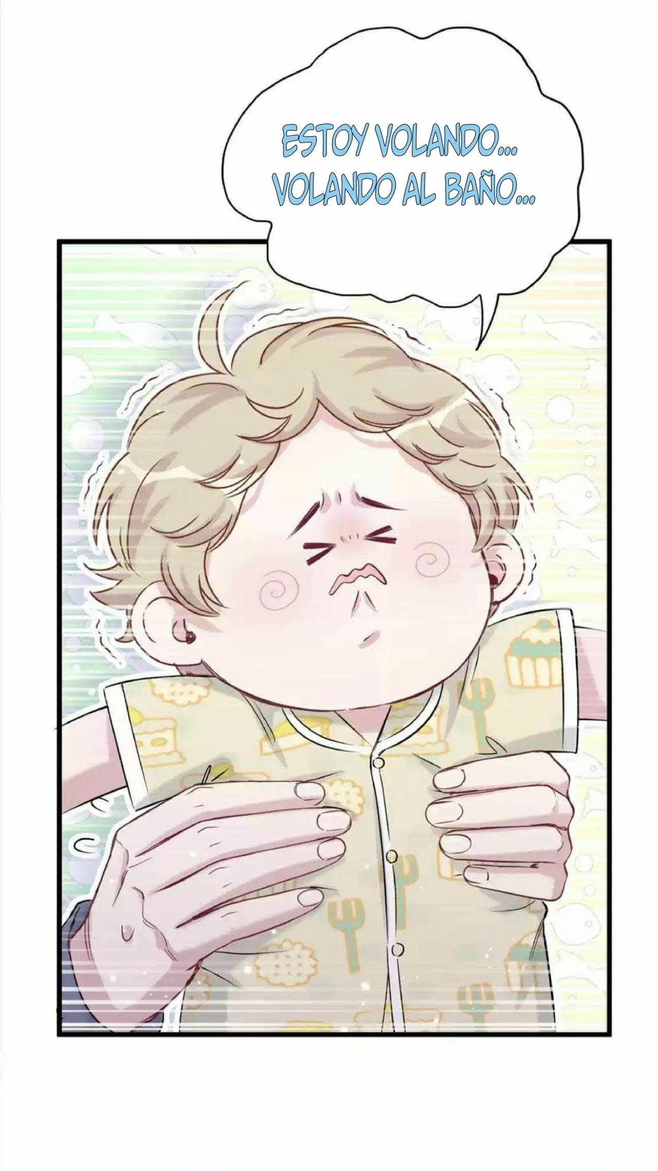 ¿De quién es el bebé? - Capítulo 54 manhwa